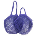 Wholesale Custom Colorful Crochet Net Bag String Reusable Shopping Grocery Tote Cotton Mesh Bag for Fruits