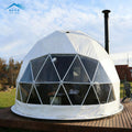 Polycarbonate Dome Geodesic Domes Heated Igloo Tent with Skylight