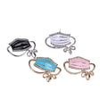 Hot Sale Enamel Nurse Brooch Pins Mask-Shape Brooch Lapel Pins (4 Colors Available)