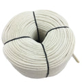 100 Yards Roll Packing of 3mm Natural Braided Cotton Rope Packaged for Use in Packaging Ropes