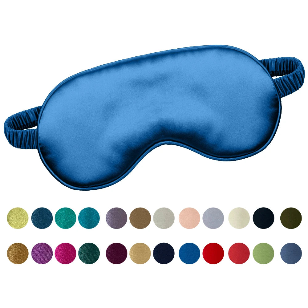 Wholesale Personalized Silk Satin Elastic Strap Sleep Eye Mask for Good Sleep