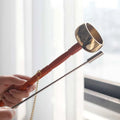 Brass Solo Chime Musical Percussion Instrument with Mallet for Meditation and Sound Therapy
