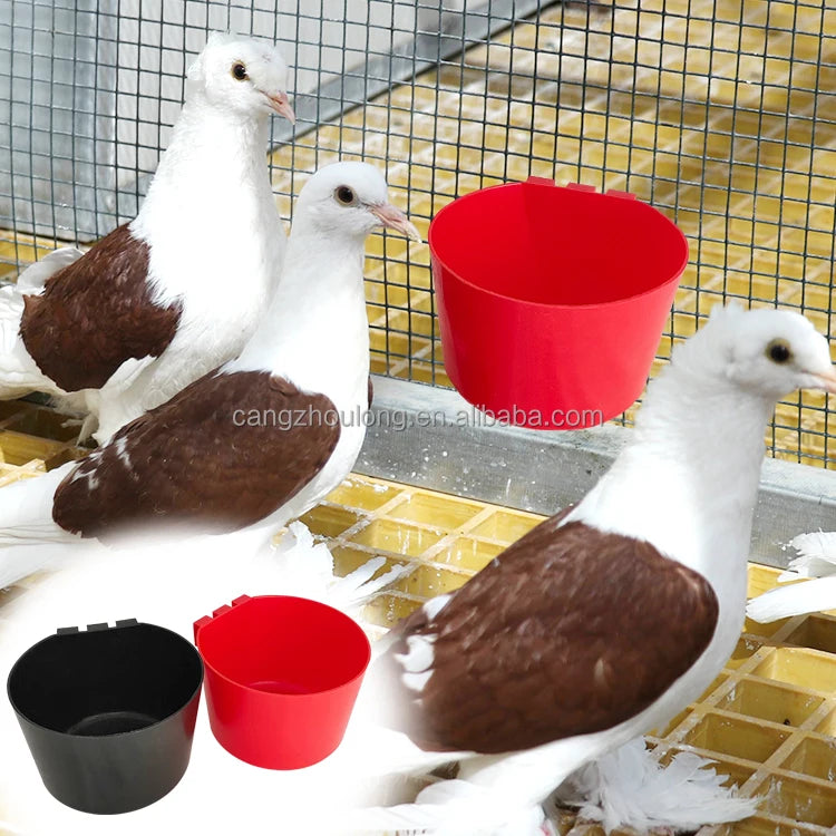 LMB-14 LMB-15Middle Size Black Durable Plastic Poultry Water Drinker Cup Chicken Turkey Auto Waterer