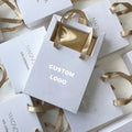 Custom Sliding Drawers Paper Luxury Jewelry Packaging Slider Paper Gift Box with Handle for Necklace Jewelry Package