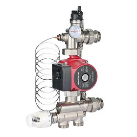 Modern Design Mixing Valve Unit Pump Group for Apartment Floor Heating Manifold Water System for Underfloor Heating