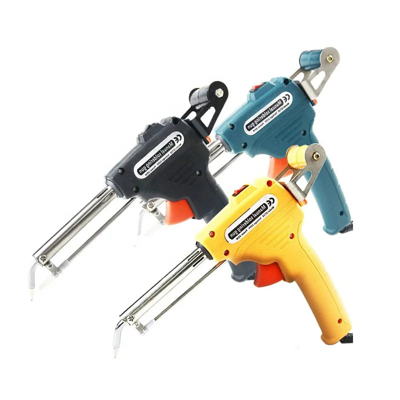 Portable 60W Electric Soldering Iron Gun 110v/220v Auto Send Tin Welding Iron