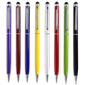 New Design Multiple Color Metal Capacitive Ballpoint Stylus Pen Touch Screen Stylus Pen With Custom Logo