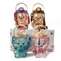 1000ml BPA Free Travel  Girls Children Women Kids  Plastic Water Bottles