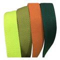 Wholesale 1.5mm Thickness Heavy 100% Multi Color Organic Cotton Canvas Webbing
