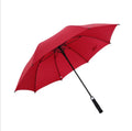 Large Size High Quality Promotional Red Custom Golf Umbrella with logo Printing Hot Selling Golf Umbrella Windproof