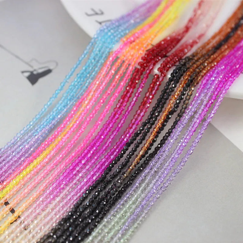 JC Crystal Wholesale High Quality Colorful Hydro Crystal Rondelle Beads