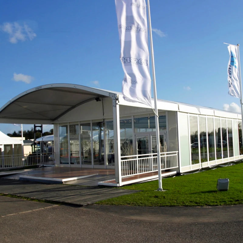 Special Bespoke Arcum Outdoor Exhibition Tent for 1000 People