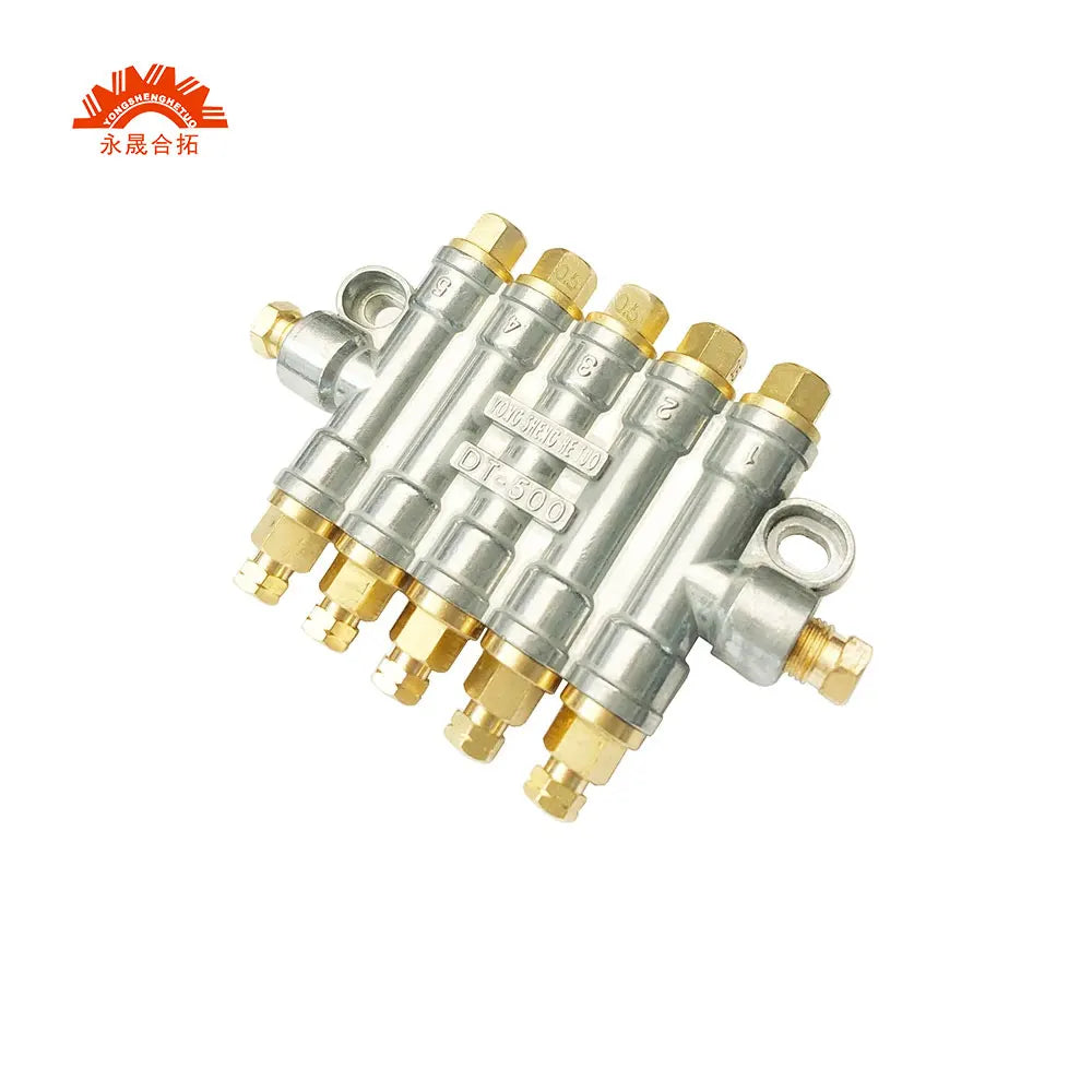 T-500 Detection Volumetric Positive Displacement Oil Distributor Separator Valve Dispenser for Centralized Lubrication