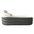 132*82*50cm Removable Cover Adult Folding Plastic Inflatable Bathtub Portable for Adults
