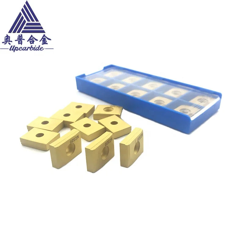 Zzup NC320 R420.37-11T3 CVD Coated Tungsten Carbide Scraping Insert OEM with 91.5HRA Hardness for Internal Turning Tool