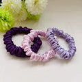 Wholesale 19MM Premium Elastic Silk Scrunchies Stylish European American Fashion Hairbands for Girls Skinny Hair Decoration