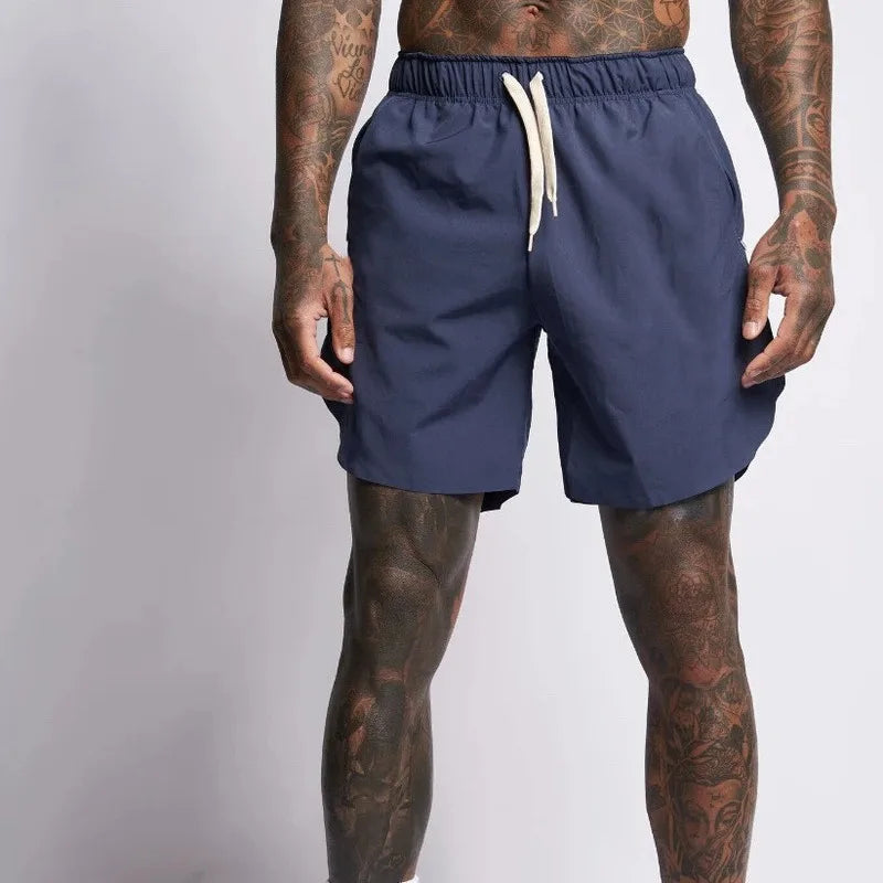 OEM Service Summer Casual Blank Board Shorts Quick Dry Breathable Waterproof 100% Polyester Men Clothing Beach Swim Trunks