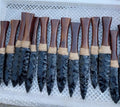 Wholesale Natural Healing Crystal Gemstone Black Obsidian Sorcerer's Knife Crystal Sword for Decoration