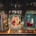 Putuo Decor Theme Style Vintage Metal Poster Bar Wine Tin Wall Sign Bar Kitchen Man Cave Decor Wall Sign