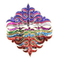 Costume Dress Embellishments Embroidery Sequined Applique Sticker Iron-on Shoes Bags Hat Decorative Diy Glitter Sparkle Patch