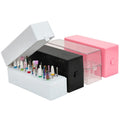 30 Holes Nail Drill Bits Set Storage Box Custom Logo Nail Drill Bits Holder Display Case Rack Nail Bits Kit Container Box