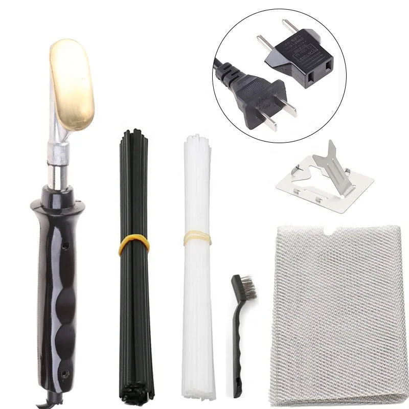 Plastic Welding Kit with Pencil Grip for Bumper Kayak Canoe Repair 50W 220V/50Hz or 110V/60Hz