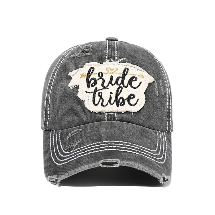 Personality Patch Embroidered Distressed Baseball Cap Snapback Hat