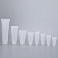 5ml 10ml 15ml 20ml 30ml 50ml 100ml PP Soft Squeeze Tube with Flip Top Lid Cap Frosted Hand Cream Facial Cleanser Bottle
