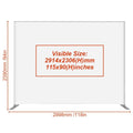 Custom 10x8ft Tension Fabric Display with EZ Tube Frame Portable Advertising/Wedding Banner Stand Custom Printed Banner Stand