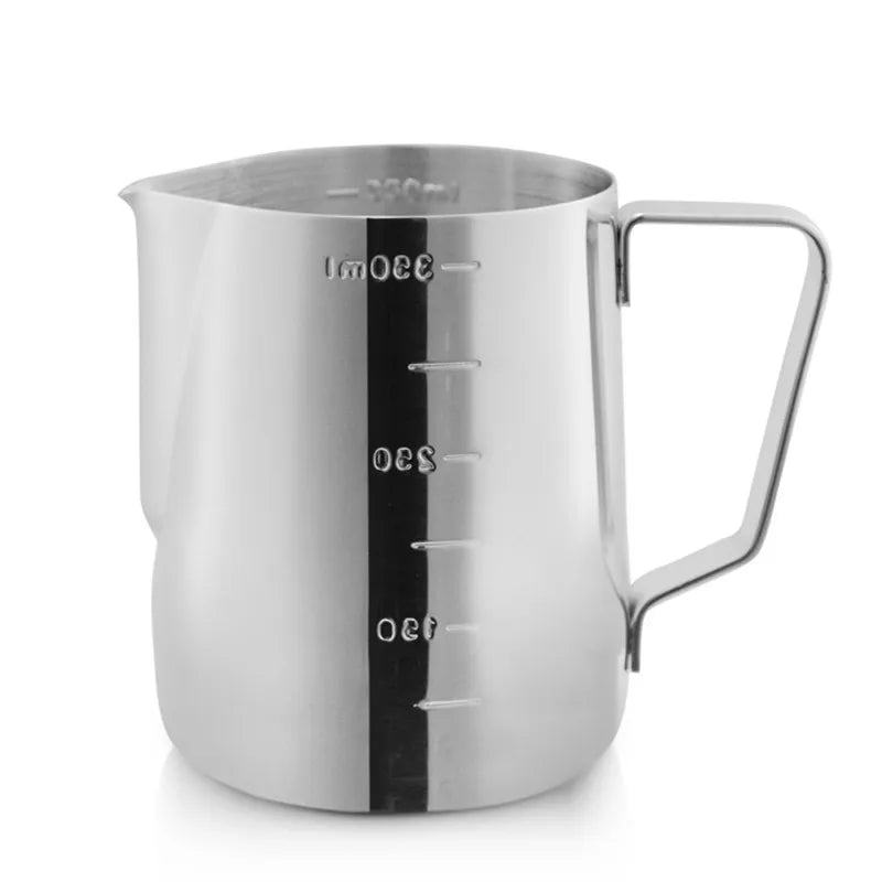 Stainless Steel Coffee Maker Set Milk Frothing Pitcher Measuring Cup Barista-Grade Kitchen Essentials for Gift