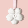 FinRu Hot Sale Hanging Car Closet Home Air Freshener Aroma Porcelain Flower Scented Ceramic Fragrance Essential Oil Diffuser