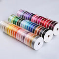 Wholesale Factory in Stock Slit Edge Cut Edge Embossed Edge Single Face Polyester Decoration Satin Ribbon