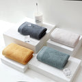 Modern Minimalist High-Quality Pure Cotton Jacquard Hotel Towel Solid Color Comfortable and Soft Absorbent Towel