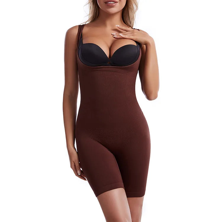 Bodysuit Shapewear Full Body Shaper Seamless Corset Waist Trainer Women Slimming Sheath Abdomen Shapers Tummy Slim Gather Chest