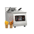 Automatic Lift Frying Machine Industrial Deep Fryer Donut Huge Automatic Large Fish Fryer With Tilting Pot for Frying Potatoes