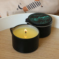 Custom High Quality Sexy Oil Massage Candle Valentine's Day Suitable Body Beauty Relief Pain Holiday Use Private Label Custom