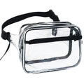Hot Sale Transparent Clear Fanny Pack Waist Bag Woman Fanny Packs and Bags PVC Clear Bag
