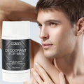 OEM/ODM Strong Scent Covering Long-acting Skin Friendly Alcohol-free Men Wax Deodorant 24h Fresh Masculine Fragrance