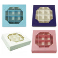 Dessert Drawer Box with 8 12 16 Dividers Cupcake Packaging Pastry Boxes Wholesale Sweets Gift Moon Cake Box Cookies Bakery