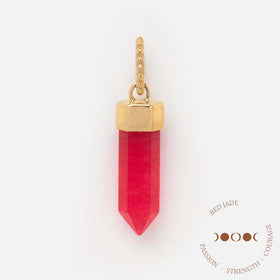 Natural Rose Quartz Pencil Shape Pendant Necklace Healing Crystal Stone Jewelry Necklaces for Women
