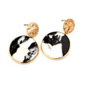 Factory Promotion Hypoallergenic Pendant Stone Earrings Beautiful Phnom Penh Stone Earrings