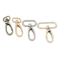 Nolvo World 6 Colors 12mm 16mm 25mm 37mm Shoulder Strap Swivel Snap Hooks for Handbag with Metal Hook Claw