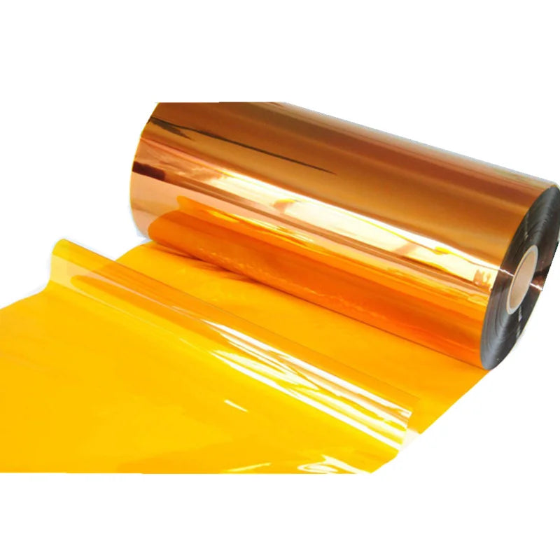 Gold Finger Hot Melt Adhesive Golden Color Polyimide Tape Insulation High Temperature Resistant PI Film