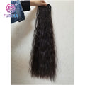 Popular Kinky Curly Ponytail Synthetic Hair Long  Wrap Around Synthetic Ponytail  for Women