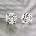 VOAINO Custom Design Diy 9K 14K 18K White Vvs Cvd Lab-grown Lab Grown Diamonds Studs Earring 3ct