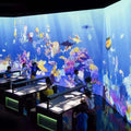 Amusement Park Equipment: Interactive Drawing Wall Projection Games Play for Amusement Park.