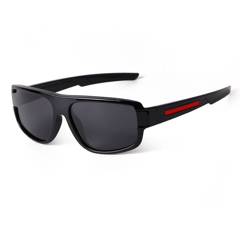STYZ20239 New Polarized Driving Sunglasses Black Men Cross Border Sports Sun Glasses Premium Sun Protection UV400 Shades