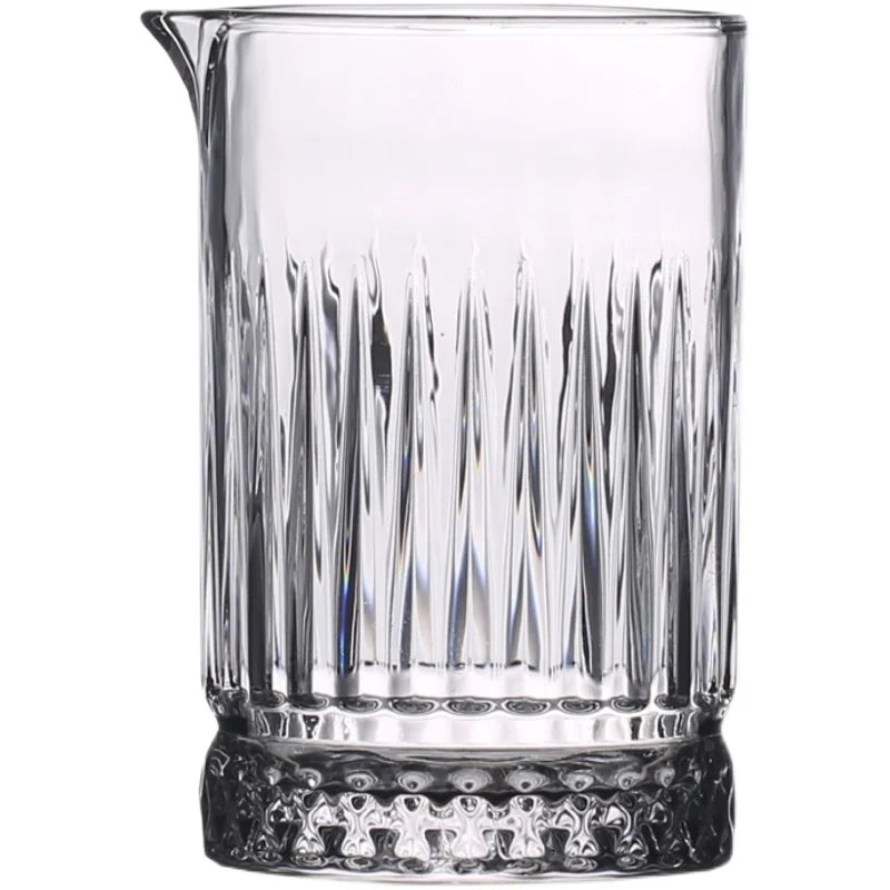 700ml Classic Design Transparent Cocktail Mixing Glass Whiskey Mixer Bar Pitcher Thick Bottom Seamless