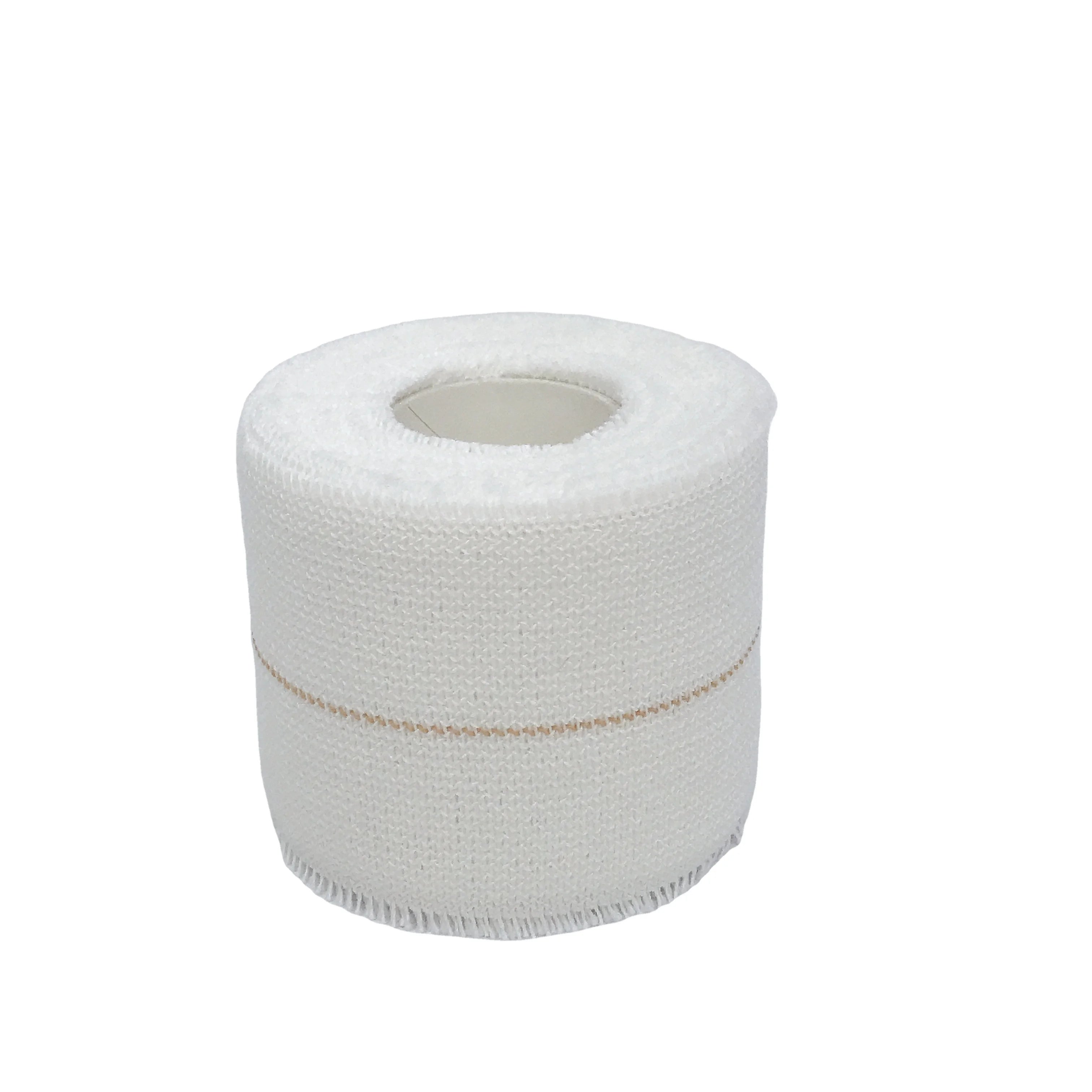 Premium Elastic Adhesive Bandage Cotton Heavy EAB Tape Compression Bandaging Over Muscular Areas White Compression Bandage