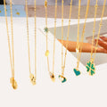 Fashion Jewelry Necklace Wholesale 18k Gold Pendant Charm Flower Pendant Jewelry Necklace